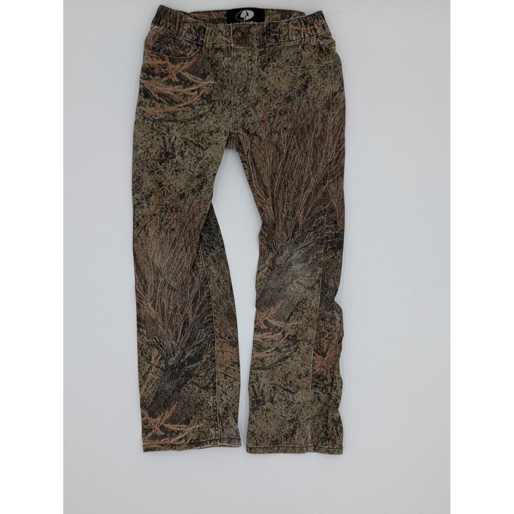 Mossy Oak Kids Camo Pants‎ Size M Cotton Blend Camouflage Outdoor Adventure
